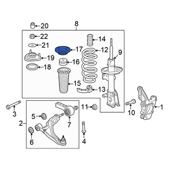 Honda OE - Coil Spring Insulator