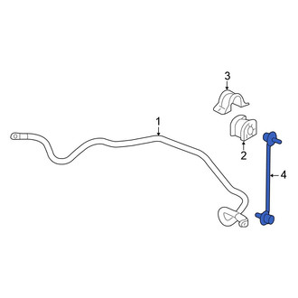 Honda OE - Front Suspension Stabilizer Bar Link