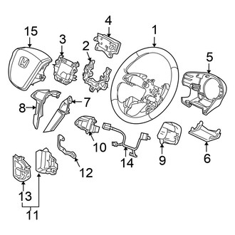 Honda OE - Steering Wheel & Trim (EX / EX-L / Touring)