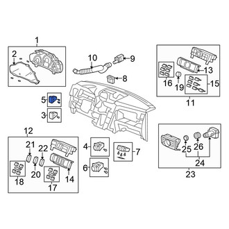 Honda OE - Parking Aid Switch