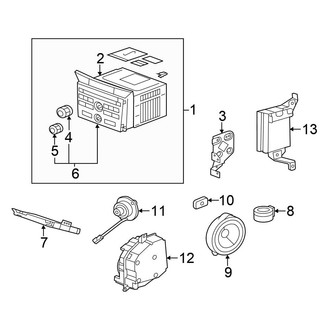 Honda OE - Instrument Panel - Sound System