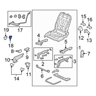 Honda OE - Front Right Seat Relay