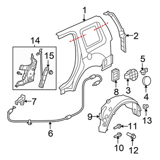 Honda OE - Quarter Panel & Components