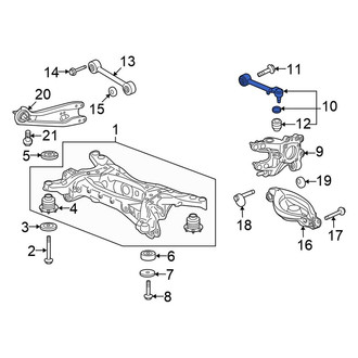 Honda OE - Rear Right Upper Suspension Control Arm