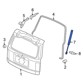 Honda OE - Liftgate Lift Support
