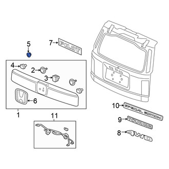 Honda OE - Tail Light Nut