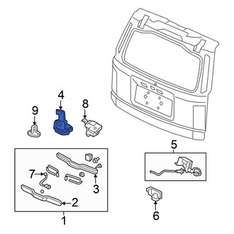 Honda OE - Rear Liftgate Latch