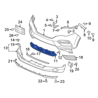 Honda OE - Front Lower Grille