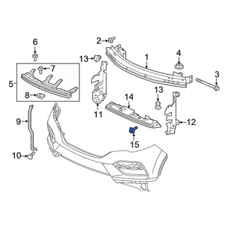 Honda OE - Bumper Splash Shield Bolt