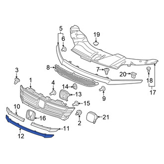 Honda OE - Front Lower Grille Molding