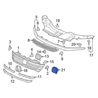 Honda OE - Cruise Control Distance Sensor Cover