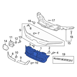 Honda OE - Front Lower Grille
