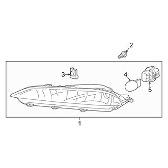 Honda OE - Front Lamps - Signal Lamps