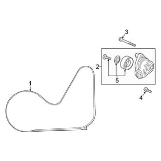 Honda OE - Cooling - Belts & Pulleys