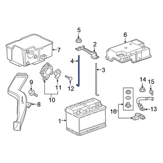 Honda OE - Battery Hold Down Stud