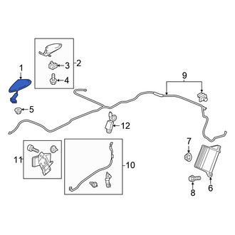 Honda OE - Satellite Radio Antenna