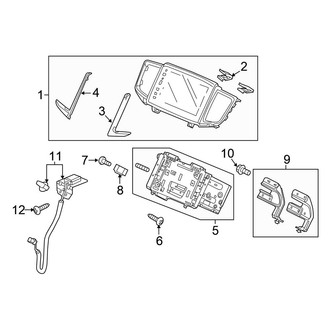 Honda OE - Electrical - Navigation System Components
