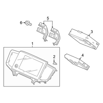 Honda OE - Electrical - Navigation System Components