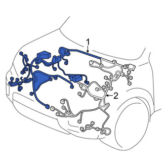 Honda OE - Right Engine Compartment Wiring Harness