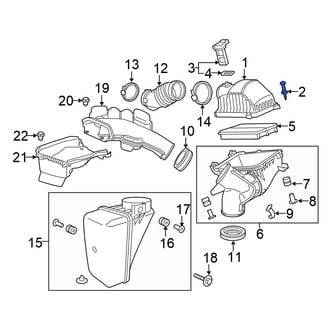 Honda OE - Air Filter Housing Bolt