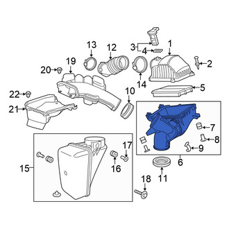 Honda OE - Air Filter Housing
