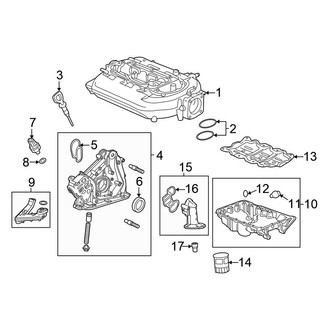Honda OE - Engine / Transaxle - Engine Parts