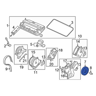 Honda OE - Engine Crankshaft Pulley