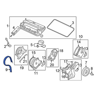 Honda OE - Engine Timing Belt