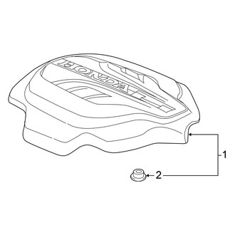 Honda OE - Engine / Transaxle - Engine Appearance Cover