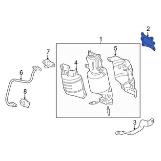 Honda OE - Catalytic Converter Gasket