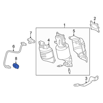 Honda OE - Exhaust Gas Recirculation (EGR) Valve Gasket