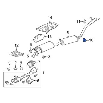 Honda OE - Exhaust System Hanger