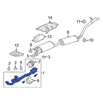 Honda OE - Catalytic Converter