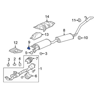 Honda OE - Exhaust System Hanger
