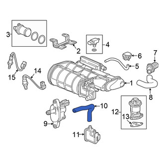 Honda OE - Evaporative Emissions System Lines