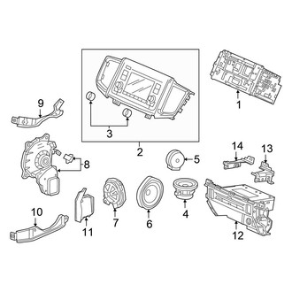 Honda OE - Instrument Panel - Sound System