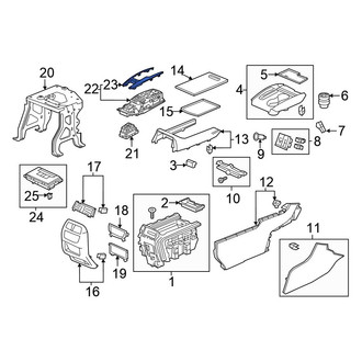 Honda OE - Automatic Transmission Shift Cover Plate