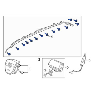 Honda OE - Curtain Air Bag Bolt