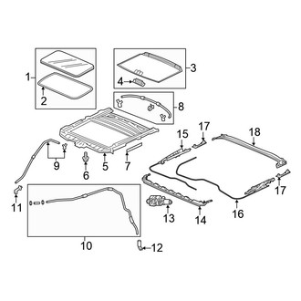 Honda OE - Roof - Sunroof (W/O Panoramic)
