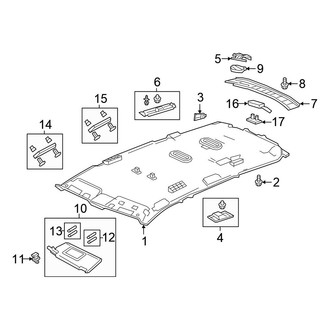 Honda OE - Roof - Interior Trim