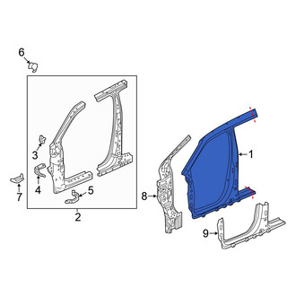 Honda OE - Left Outer Uniside