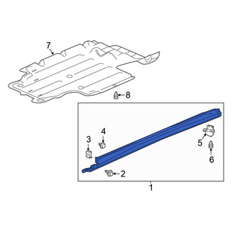 Honda OE - Right Rocker Panel Guard