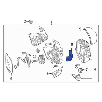 Honda OE - Right Turn Signal Light Assembly