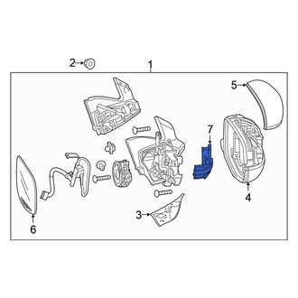 Honda OE - Front Left Turn Signal Light Assembly