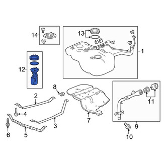 Honda OE - Fuel Pump and Sender Assembly