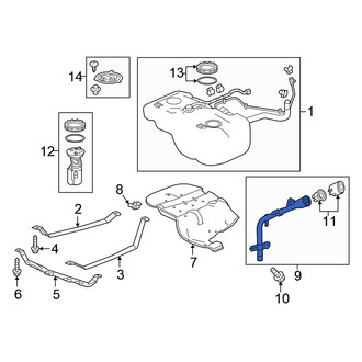 Honda OE - Fuel Tank Filler Neck