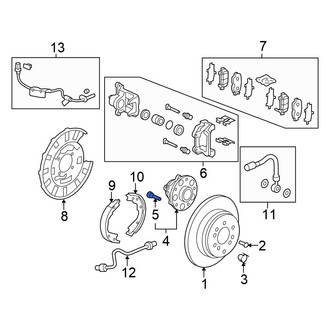 Honda OE - Rear Wheel Lug Stud