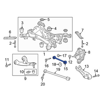 Honda OE - Rear Right Lateral Arm