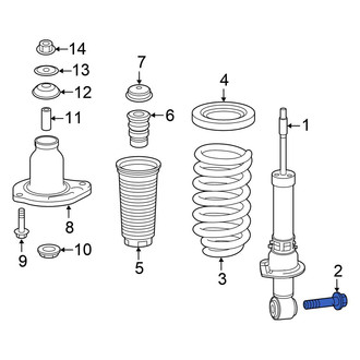 Honda OE - Suspension Strut Bolt