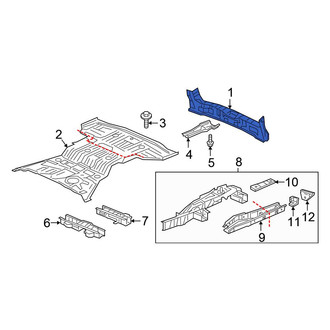 Honda OE - Rear Rear Body Panel